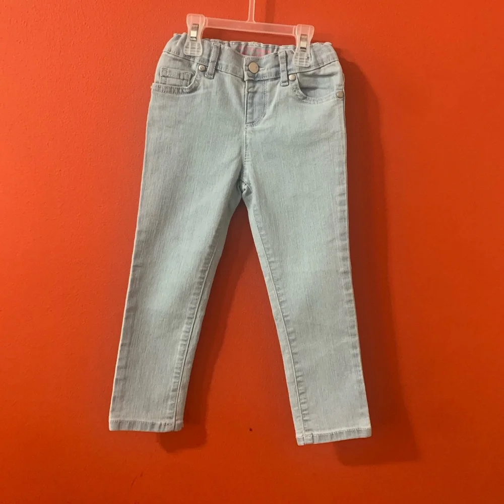 The Children's Place Light Blue Skinny Jeans Baby Girl 4T
